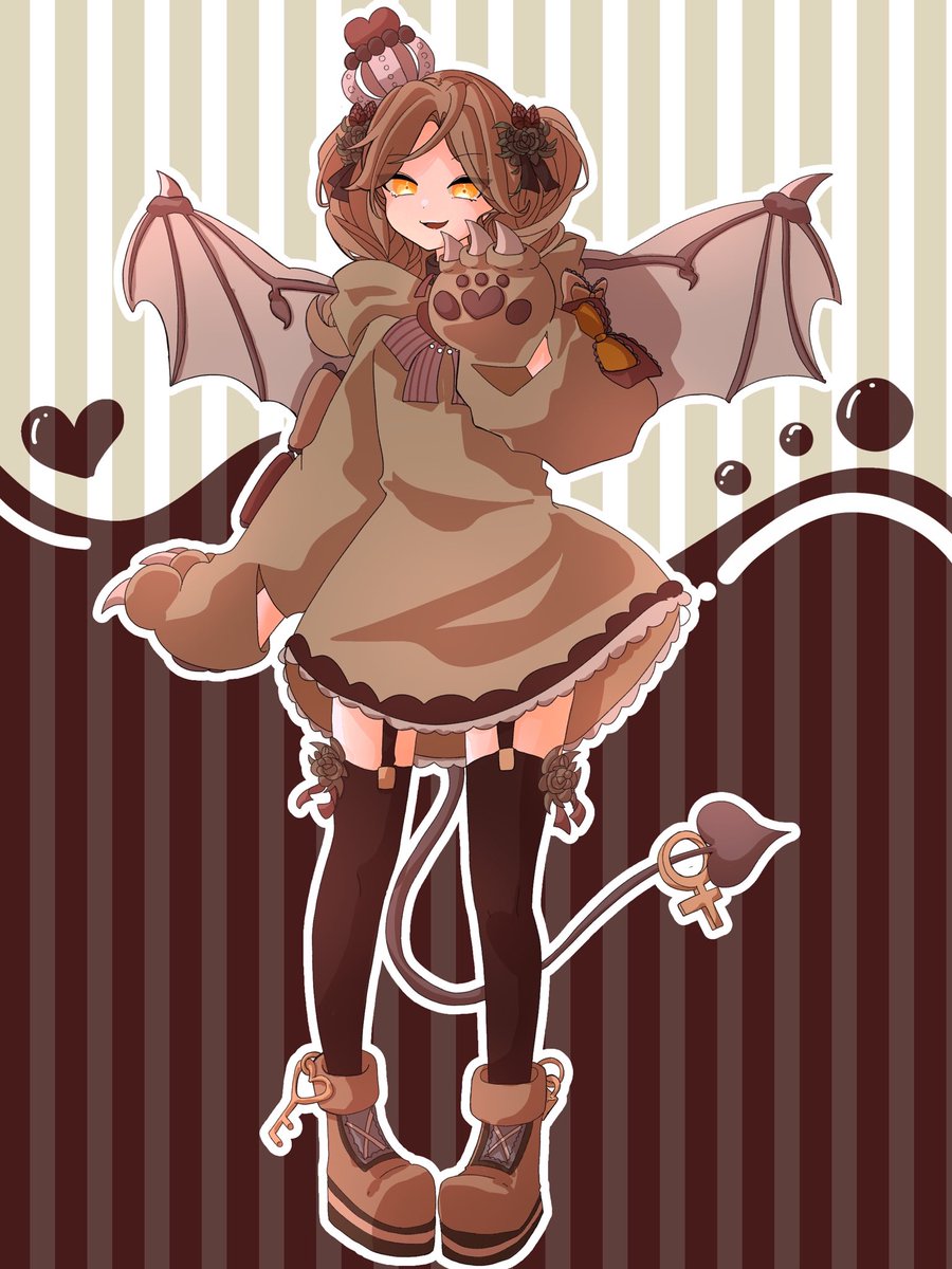 __nekoneko____'s tweet photo. 今回立ち絵を担当させていただきました！
普段描かない細かい要素もがんばた…！！
とーってもおきゃわなこ🤍 https://t.co/cFU6D5T296