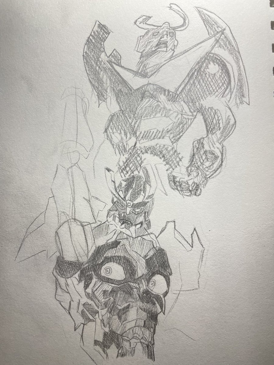 legitsamra8524's tweet image. lagann sketches #GurrenLagann #art #sketch