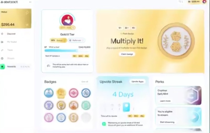 GACryptoO's tweet photo. ✳️ @AbstractChain Portal Streaks are live!

Consistency now comes with extra rewards

⚡Here: https://t.co/0qSHESGk25

🔥 How it works
◽ Upvote at least one app every day on Abstract Portal
◽ Keep your streak alive with daily activity
◽ Track your streak on the Rewards page, including a live countdown before the daily reset

🎁 Streak Reward
➖ Maintain a 30-day streak
➖ Unlock a 5% XP boost as a bonus for staying consistent

Show up daily. Build your streak.
More consistency = more XP 💥

💙Like 🔄 RT