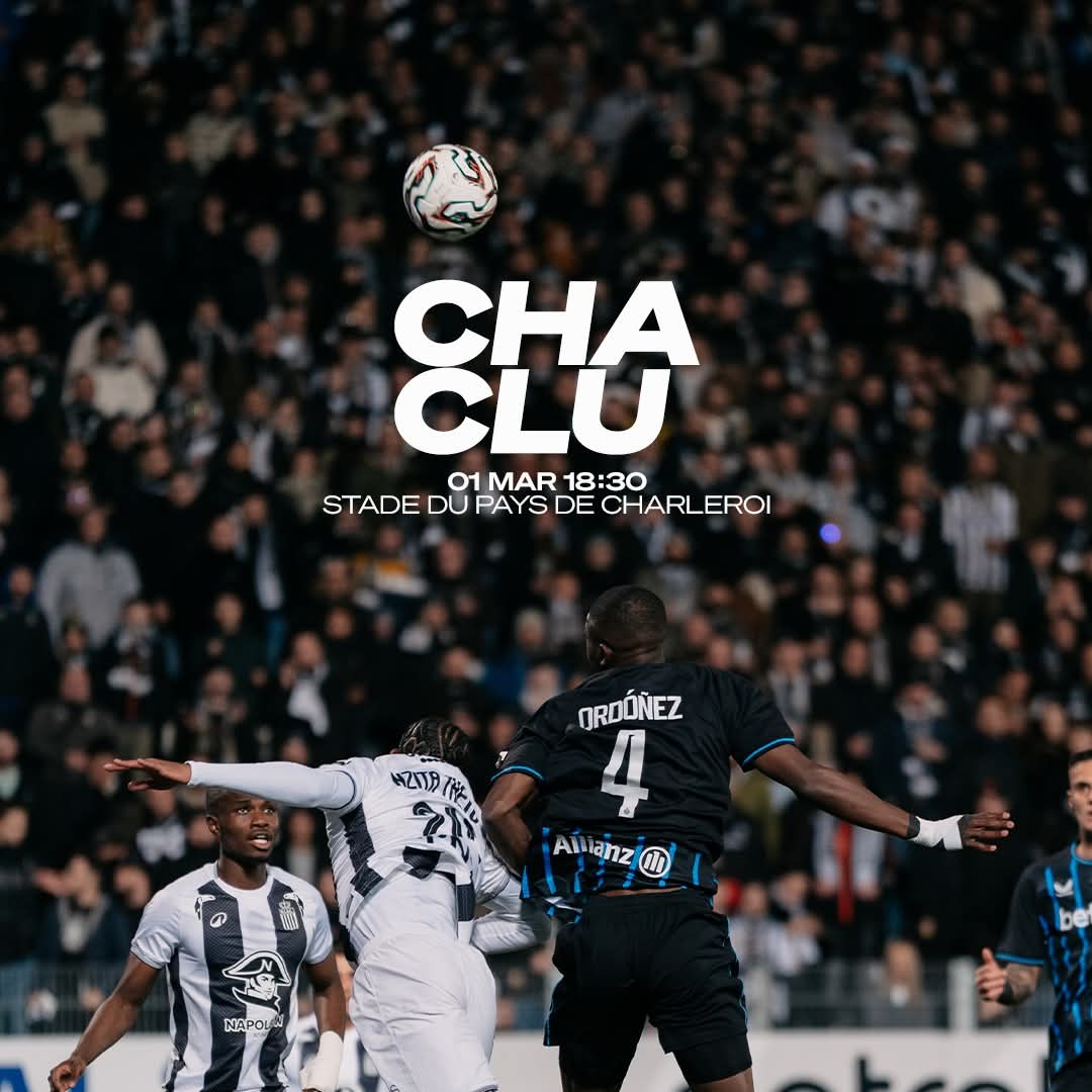XAVXPalla's tweet photo. MatchDay 🔥🔥🔥 
This is a crucial and important match, and we need to give it our all and show who the real boss is on the field 💙🖤⚔️🔥 #ChaClu #JupilerProLeague🇧🇪 We are Bruges 💪👊🔥 ⏰ 18h30... https://t.co/Vb2T8Oh525