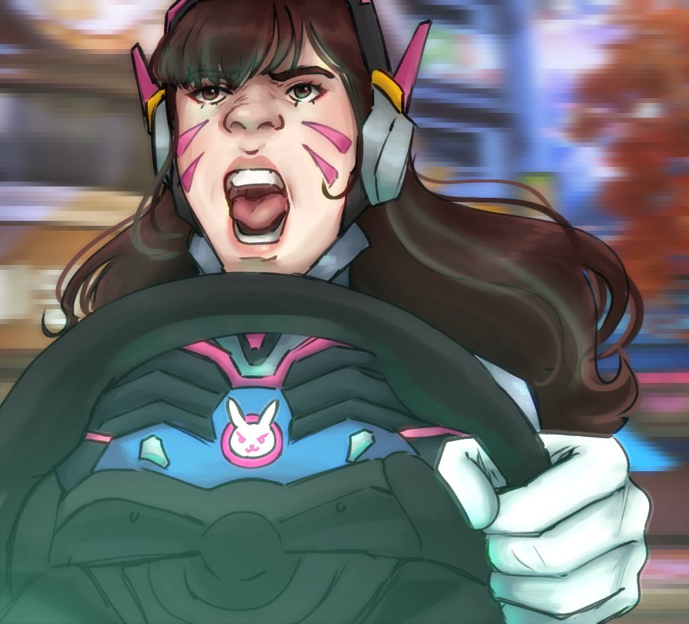had to do it #Dva #Overwatch