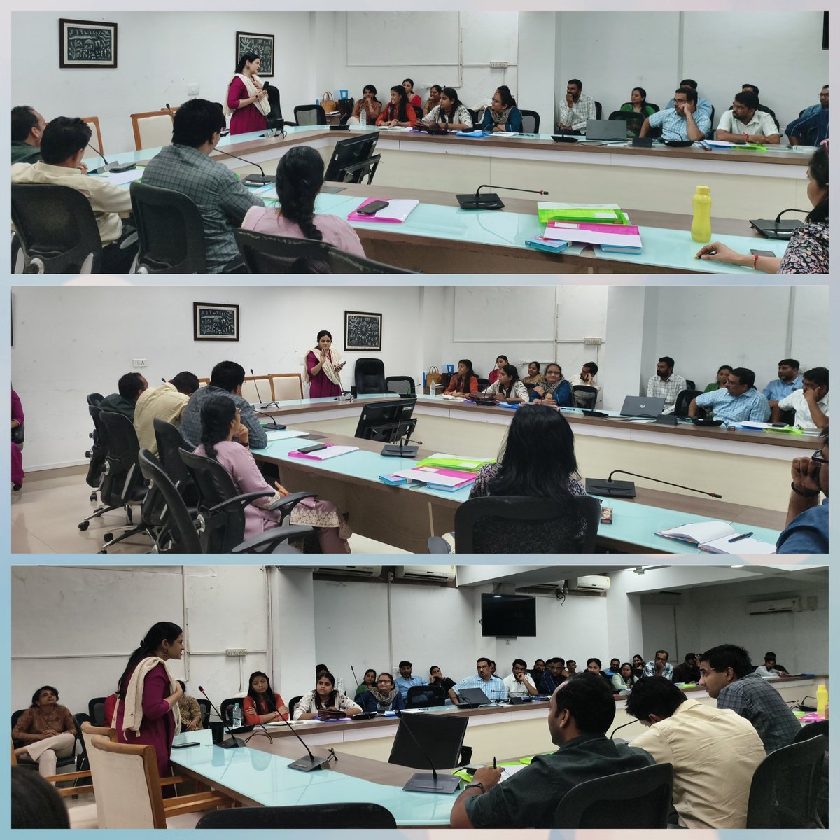 On 20/02/2026,under the capacity building of Ayushman Bharat Digital Mission and PMJAY Gandhinagar, training was organized with the first batch of officers/employees of 9 different cadres of health departments of 11 districts under the guidance of CoH, Rural &amp; MD NHM Gujarat.
