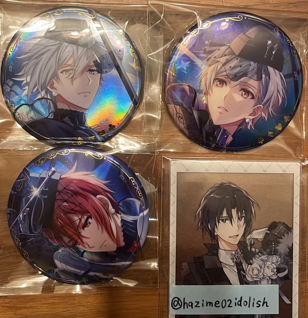 交換】アイナナ グループ記念日 2025 缶バッジ IDOLiSH7 A 求 一織 譲