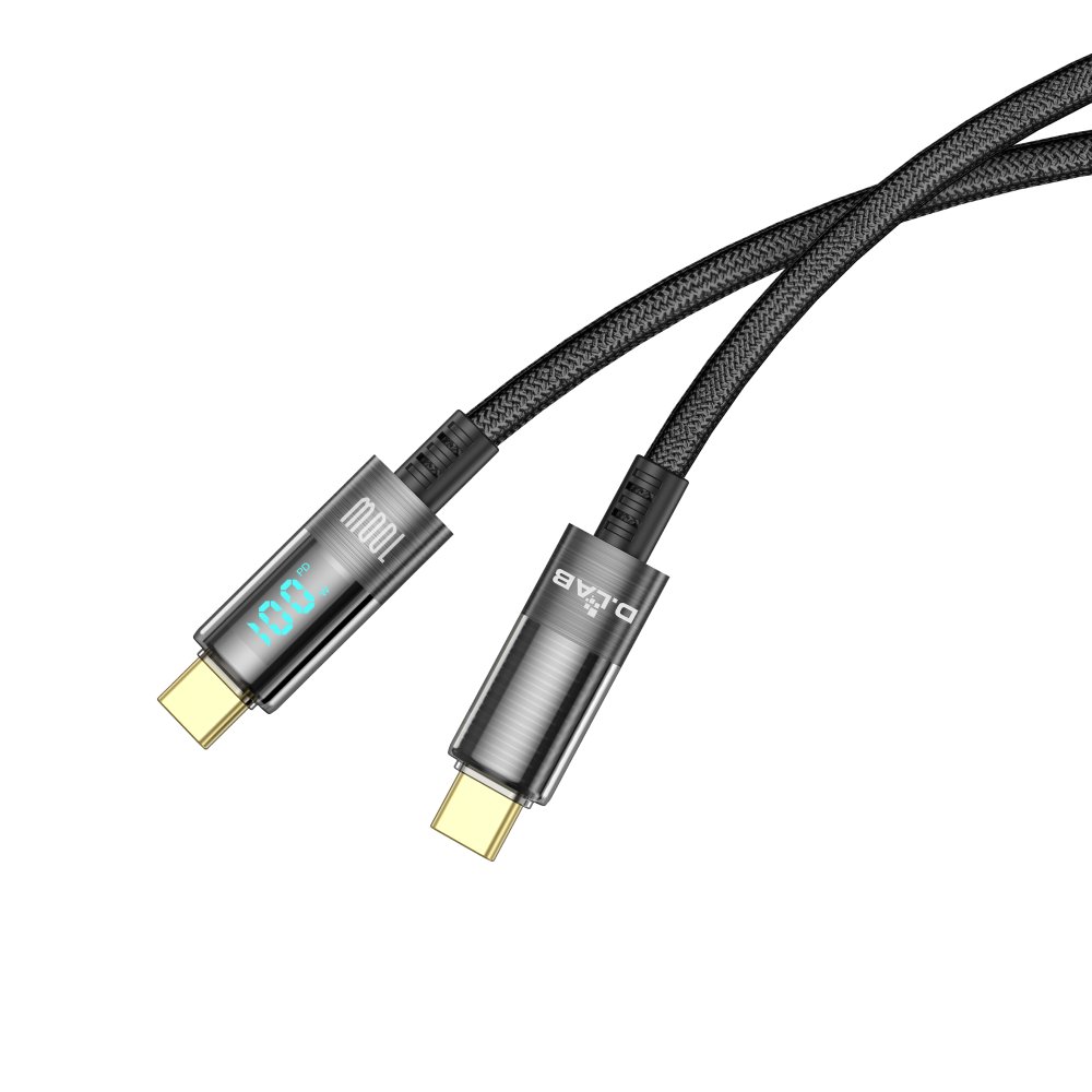 DLaboratories's tweet photo. 100W Type-C to C Digital Display Cable (NPLUS5)
Laptop charging too slow?
Don’t guess your charging speed. See it.
D.LAB 100W Digital Display Cable shows real-time power output.
🔗 https://t.co/cB2ZXLnwfB
#CableLab #SmartCharging #WorkSmart https://t.co/6wU7cjwWLe