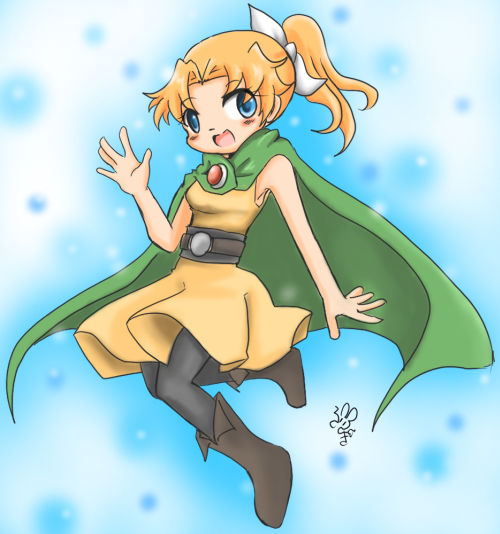 #サマル妹の日 
妹ちゃんの日ということで、おめでとうございます～♪
一緒に付いてくる納得感のあるキャラ付けやストーリーにしてもらえてたり、冒険が明るくなって本当にHD2Dリメイクに感謝です！