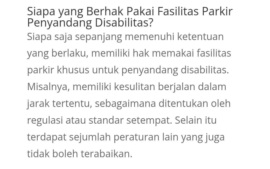 Sebagai penggunaan bentuk hak kritik partisipatif warga, Minggu, 1 Maret 2026, lokasi di Superindo Yogyakarta, specifically di parkir difabelnya. Saya cinta TNI dan ingin ada perbaikan mulai dari hal" remeh seperti ini