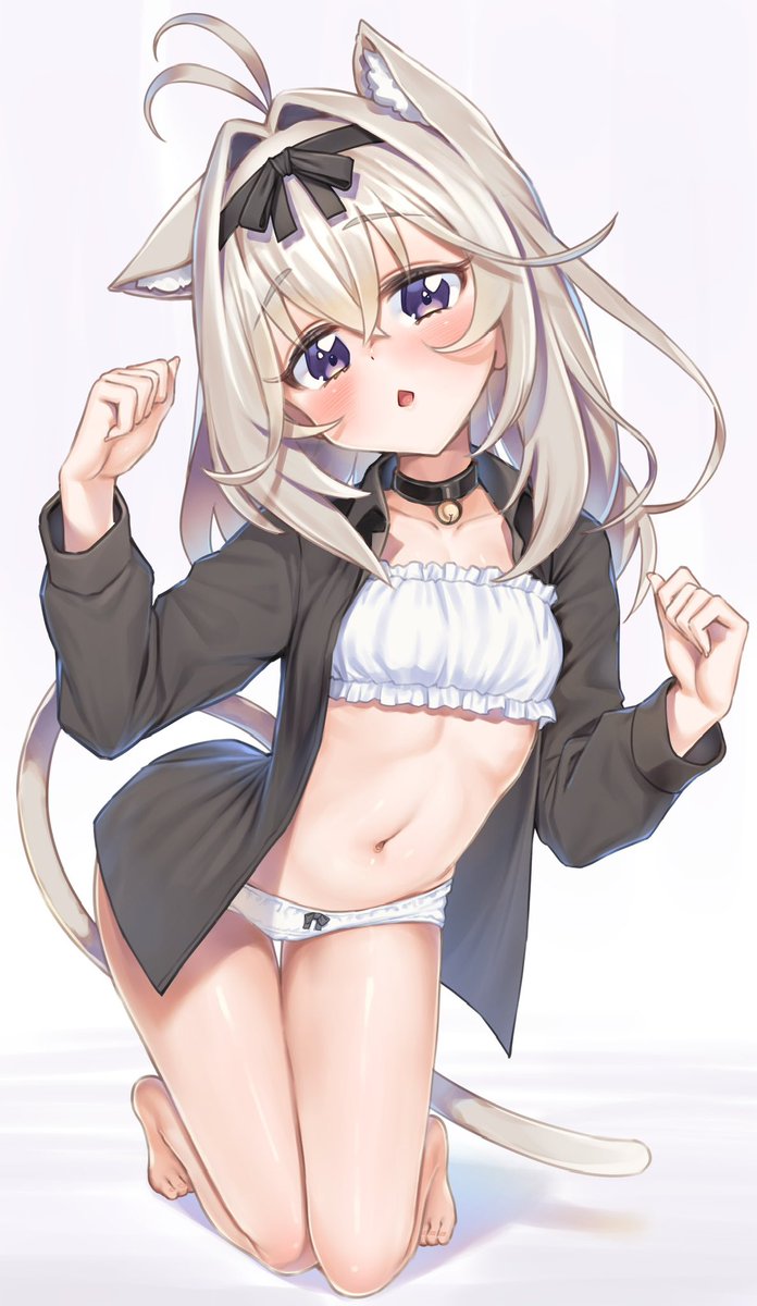 森亜るるかちゃんは猫耳が似合うとおもって描いてみた 