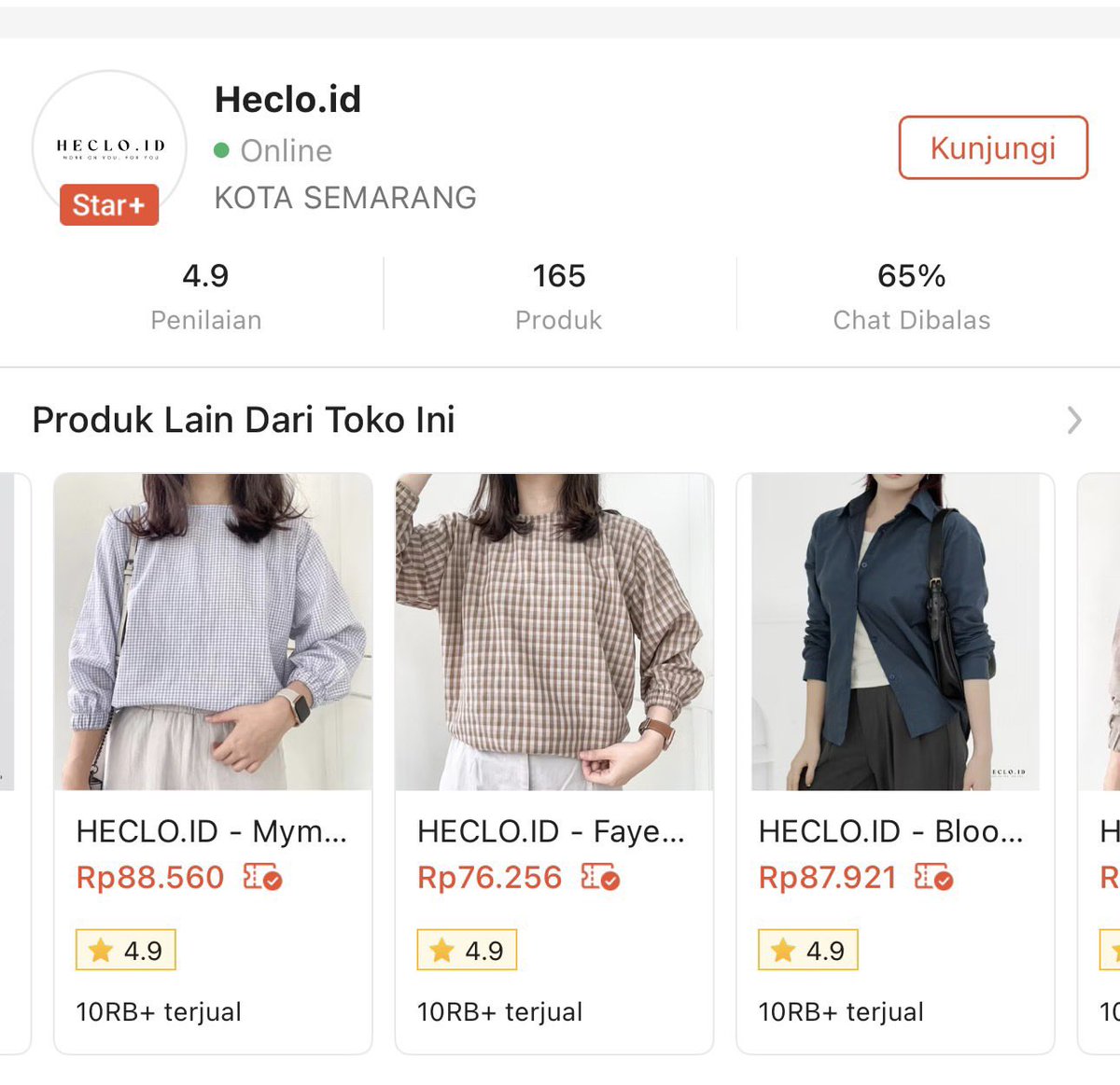 SHOCKING BANGET GA SIH?! 😱💥  
Baru tau sekarang ternyata brand-brand "mahal" itu punya KEMBARAN LOKAL versi murmer yang vibes-nya 99% mirip, tapi dompet aman! cocok banget yang mau cari baju buat lebaran nanti

H&amp;M → Hulm
Pull &amp; Bear → Heclo  
ZARA → Shopmarra  
Stradivarius