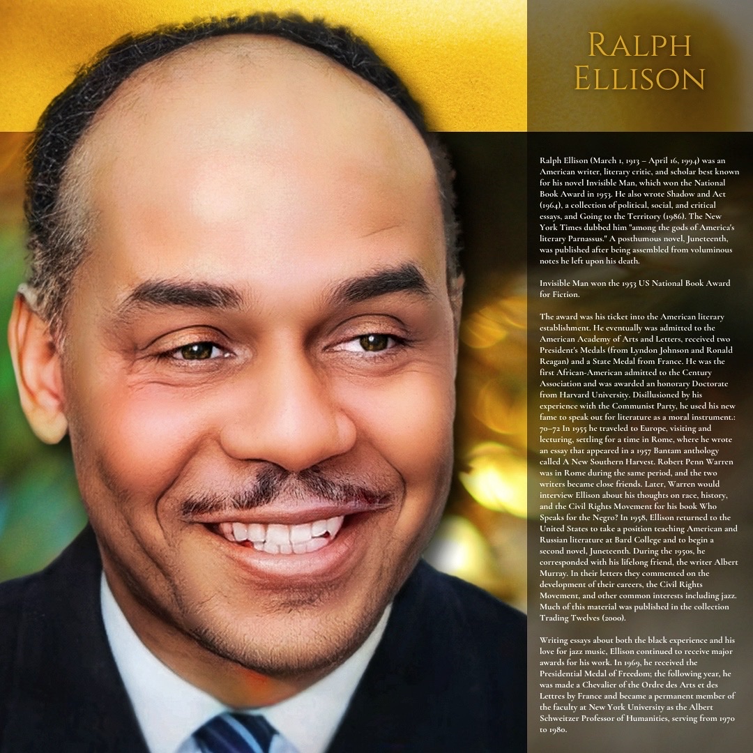 Who Was Ralph Ellison Remembering Ralph Ellison. https://t.co/m9jNyMtnQn