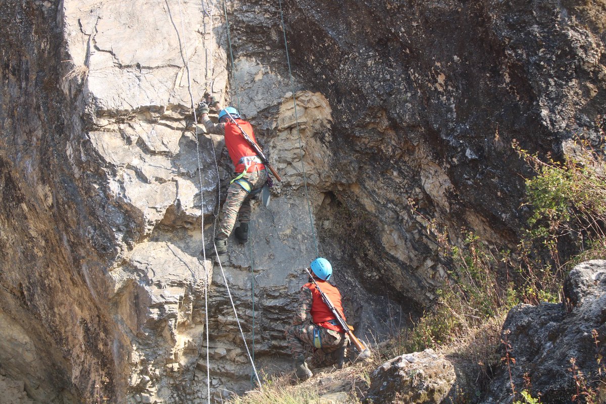 #IMA
Ex Parvat Raksha (24–28 Feb 26) focused on operations in attack and defence in mountainous terrain. The exercise culminated in a challenging 30 km runback, testing endurance and combat resilience.

#IndianArmy
#IMA_Dehradun
#TrainingTogether
<a href="/suryacommand/">SuryaCommand_IA</a> <a href="/NorthernComd_IA/">NORTHERN COMMAND - INDIAN ARMY</a>