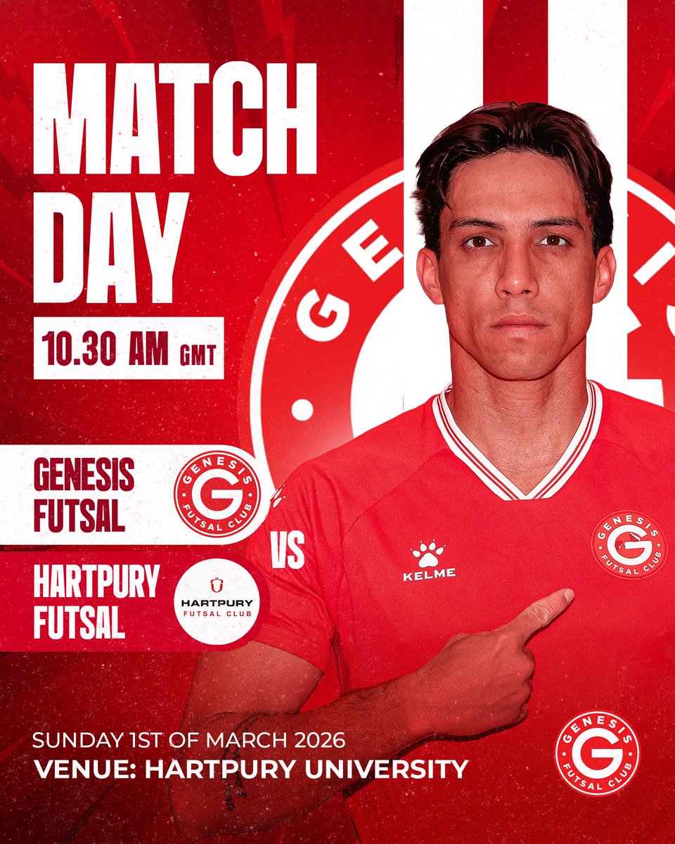 Genesis Futsal Club 🔴⚪️ tweet media