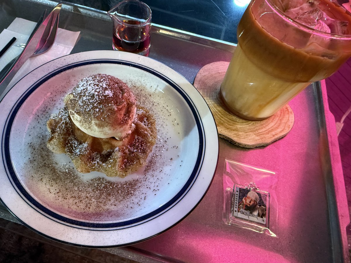 蓮くんのセンイルカフェへ💙 豆ちゃんのときでさえタイミング悪くて