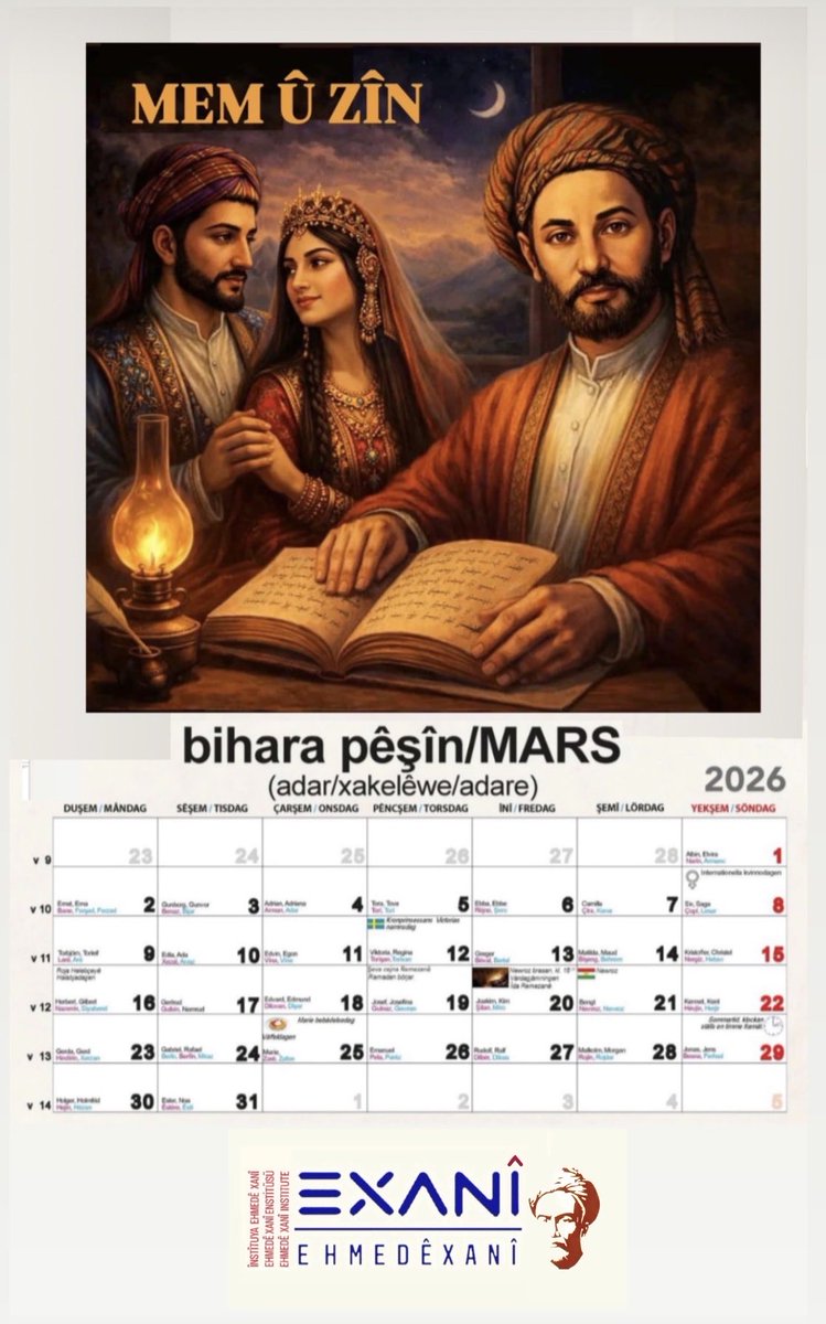Înstîtuya Ehmedê Xanî (@ehmedexaniwan) on Twitter photo 