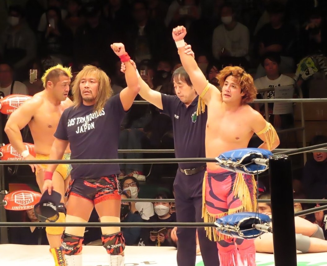 miyake0115's tweet photo. 2026.3.1
#プロレスリング・ノア
LEGACY RISE 2026 ~BASE FOOD PRESENTS NOAH Jr. TAG LEAGUE 2026 優勝決定戦~
@後楽園ホール
#内藤哲也 選手
#RYUREI 選手
#noah_ghc
#LOSTRANQUILOSdeJAPON https://t.co/9iDNFRL6FA