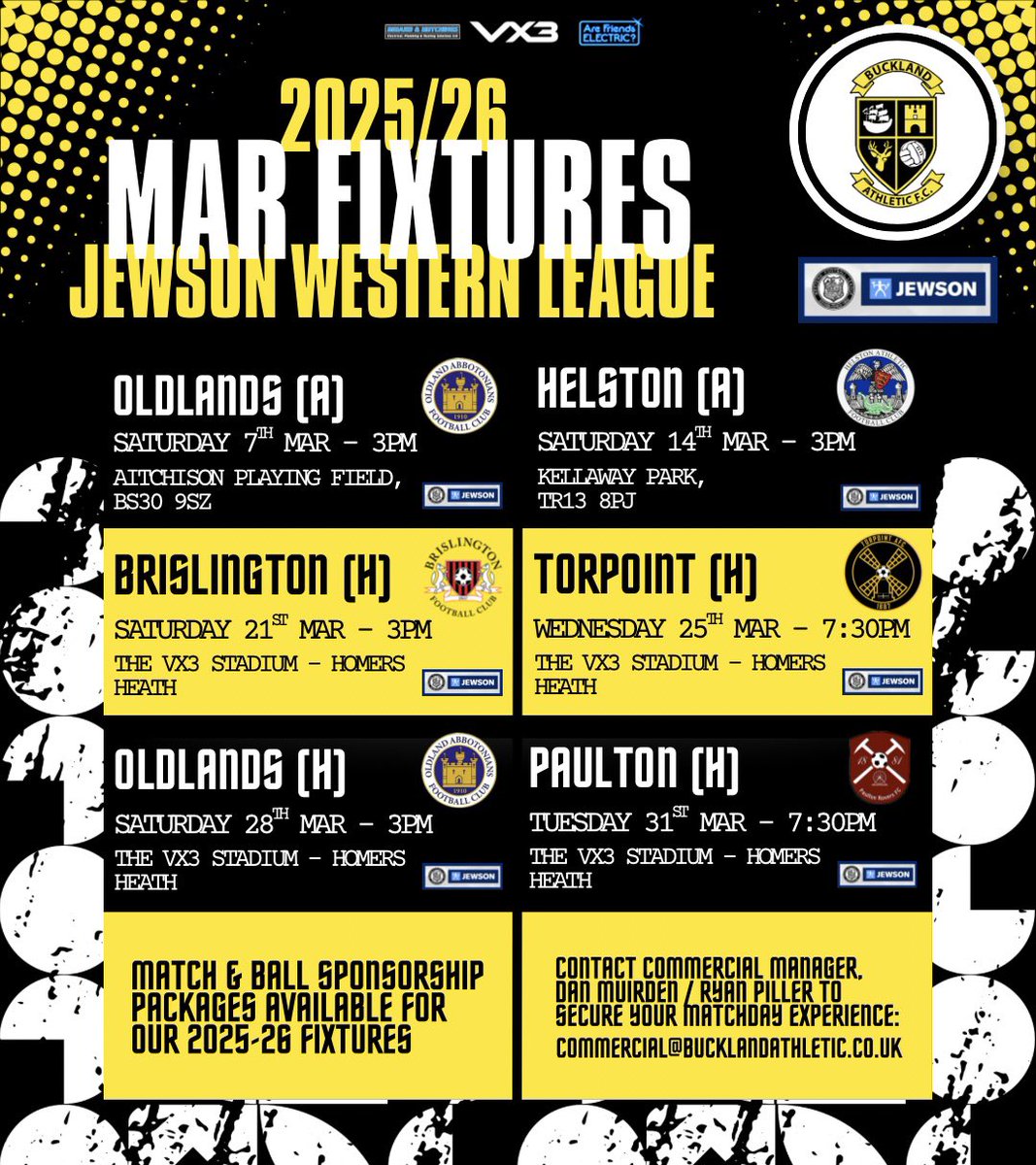 Buckland Athletic FC tweet media