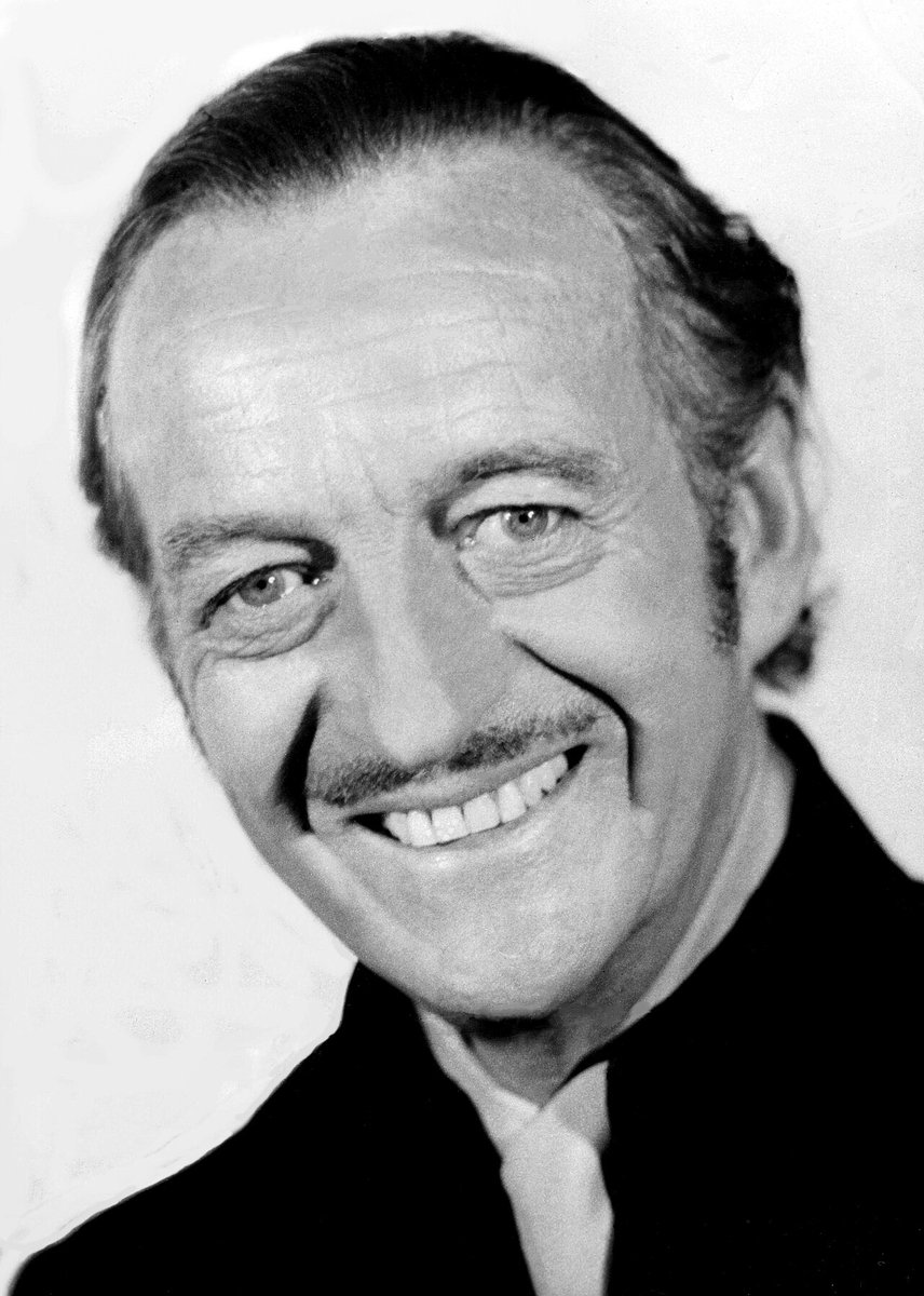 daveainsworth63's tweet photo. Remembering the great English actor, soldier and raconteur David Niven who was born on this day in 1910. He died in 1983. #DavidNiven #TheChargeOfTheLightBrigade #SeparateTables #TheGunsOfNavarone #TheMoonIsBlue #DeathOnTheNile #MurderByDeath #TheFirstOfTheFew #MyManGodfrey https://t.co/mRj14R0boS