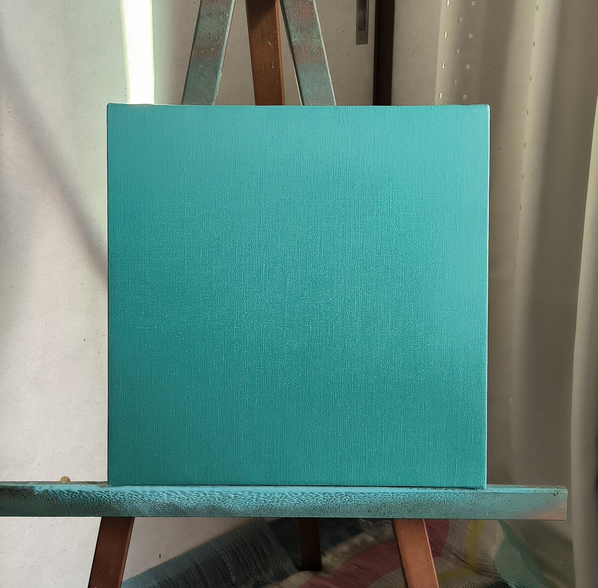 下塗りをしました。