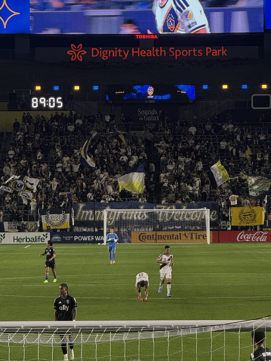 LAGalaxy310's tweet photo. IMMIGRANTS WELCOME