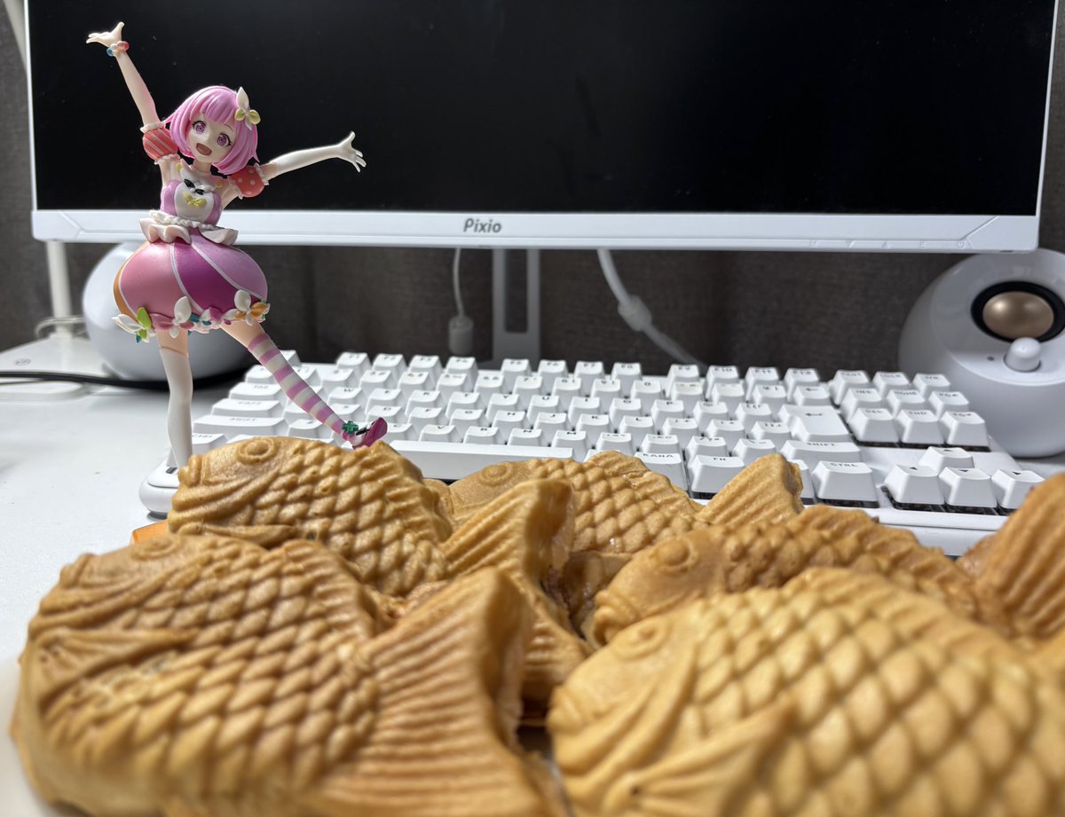 今更ながらのイベ乙飯！
たい焼きはもちろんお腹から〜！