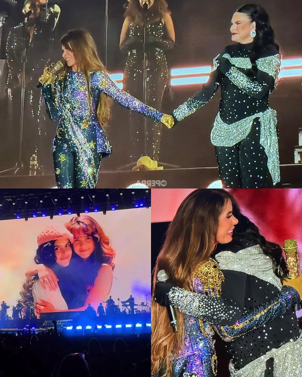 Lo que se llego a pensar que nunca pasaría, hoy fue una realidad. #Maryboquitas y #Gloriatrevi juntas en un escenario