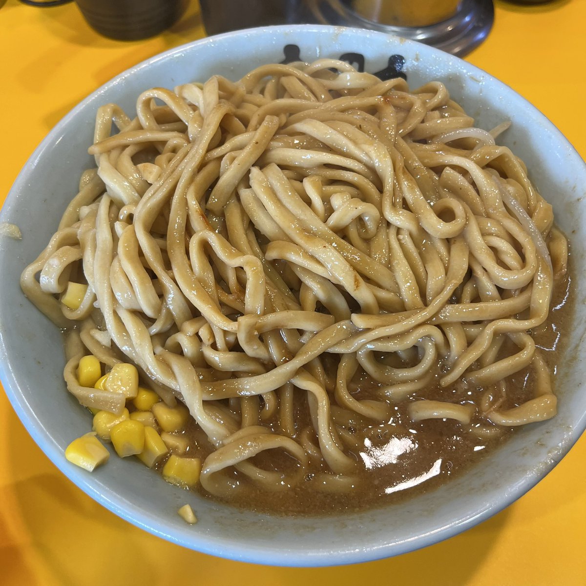 ラーメン二郎八王子野猿街道店2 みそまろ1300yen ﾆﾝﾆｸｽｺｼ 某式の翌朝の