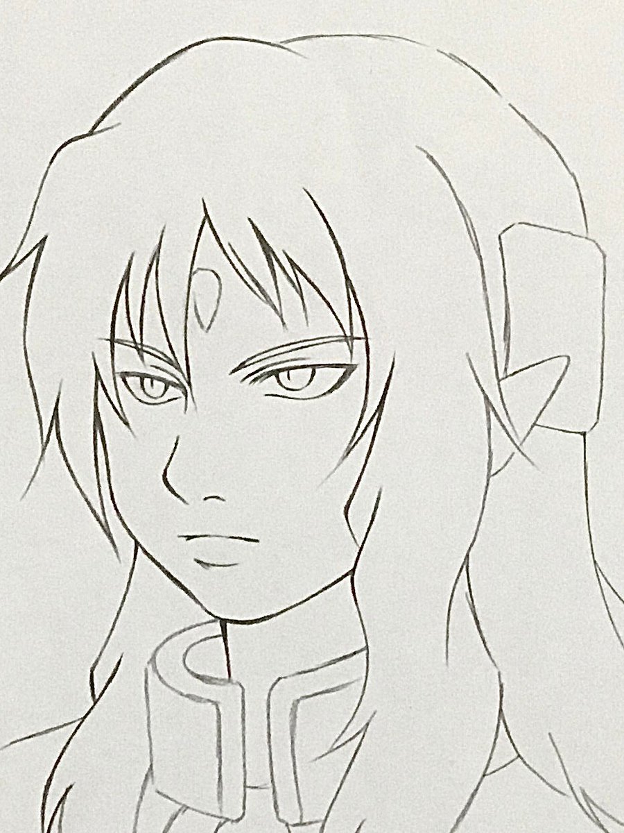 20年前からアップデート出来ていない私の絵の描き方。
下描き（汚い）→窓に貼ってトレース→線を整える（この作業が１番好き）→色塗り。下描きの方が良かったパターンが多い。
昔トレース台持っていたのですが、また欲しい。