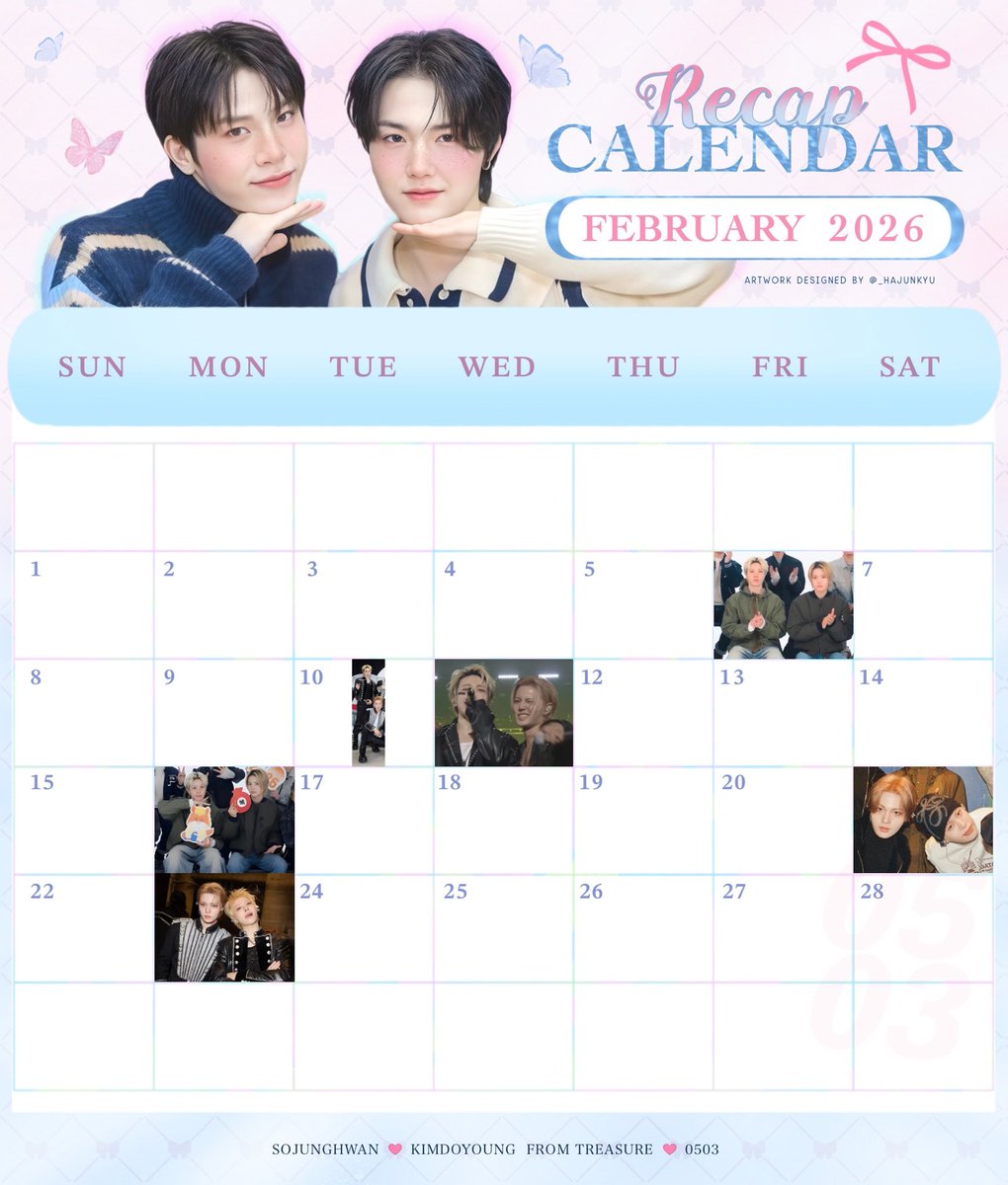 🐮🐰 Recap Hwando in February 2026 💐

⋆⁺₊⋆ ━━━━⊱ ᰔ • ᰔ ⊰━━━━ ⋆⁺₊⋆
#정환 #JUNGHWAN
#도영 #DOYOUNG 
#Hwando #Hwanyoung #환뎡 #ฮวานโด