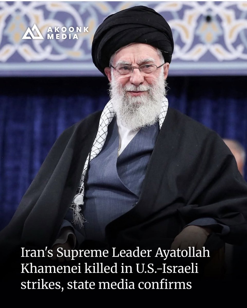 Ayetullah Ali Hamaney`nin ABD-israil ortak iran`a yönelik askeri saldırılarda öldürüldüğünü doğruladı

bolsohays.com/haber-158540/a… #bolsohays