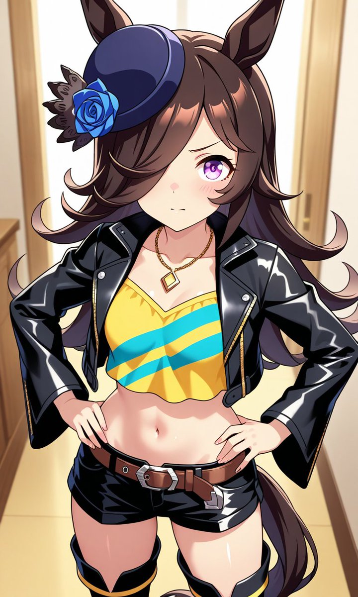 若干勝負服が違う箇所がありますがそこの所は<(_ _*)> 
 #ウマ娘
 #ライスシャワー