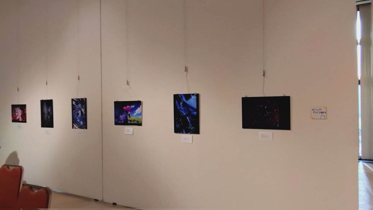 Claret_Crow's tweet photo. リアル展見てきました！
非常に恐縮ですがやっぱり自分の作品が展示されていると感動します
ありがたい限りですね https://t.co/f8XnHfTD9s