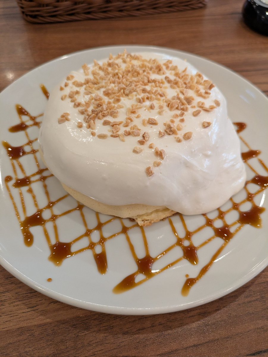 メニューの写真より小さいだろうと侮った…
ペロリと食してしまいましたが。