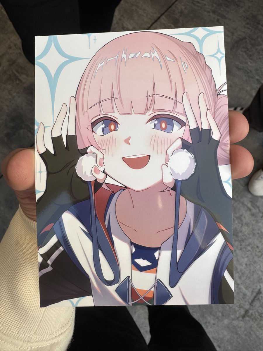 貰った。 実物もっと可愛い