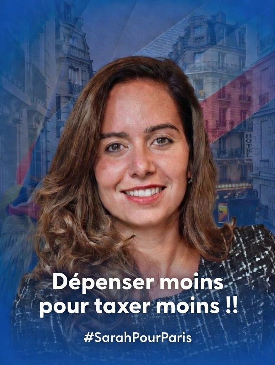 A Paris le vote Mariani ne sert à rien.

Votez #SarahPourParis 

Avec une grande mobilisation on peut faire monter son score entre 15 et 20%

<a href="/knafo_sarah/">Sarah Knafo</a> !!!