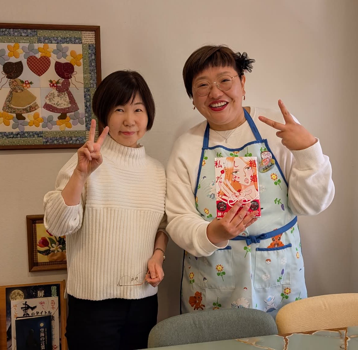 aikawamomoko7's tweet photo. 昔のドラえもん声でお馴染み、木村かよさんのカフェ『かよちゃん家』行ってきました♪
モーニングメニューのピザトーストは美味しくてめちゃめちゃボリューミィ！
激ウマ巨大プリンもオススメです！ご馳走様でした
また行きま〜す
#かよちゃん家 https://t.co/vLH71VMwX9
