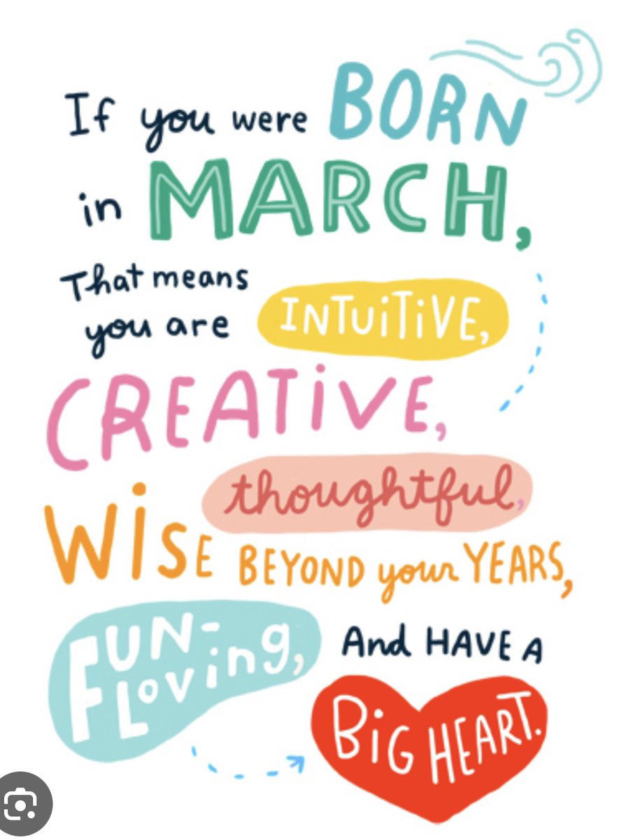 LITarotReader's tweet photo. Happy Birthday to all those born in #March       Happy March 1st everyone. https://t.co/q4SMhmtvdD