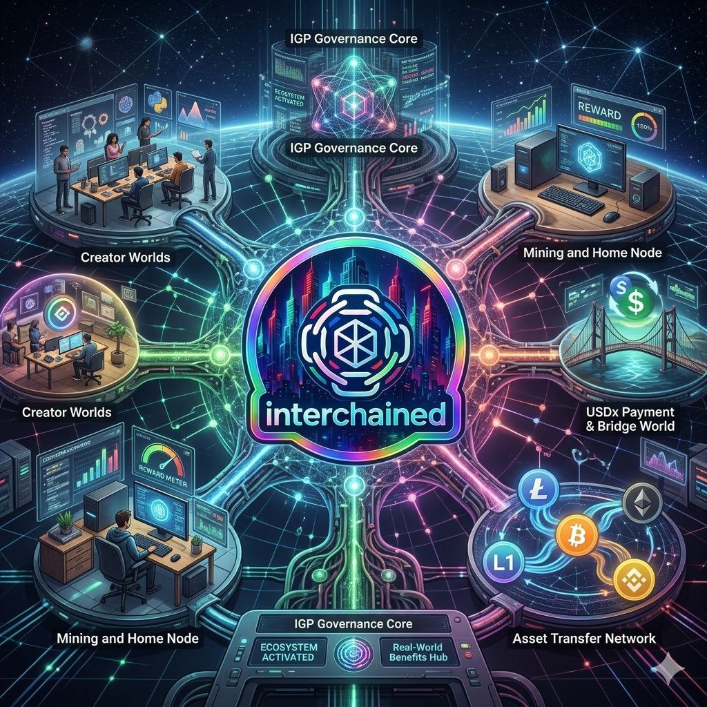 DeFiMohk's tweet photo. I’ve been studying Interchained for a while, and one thing became clear
It’s not trying to be another hype chain.
It’s trying to build an actual onchain economy.

Did you also want know what I know?

Let me explain it as simply as possible. 🧵
#interchained #aiassist #itc #aias https://t.co/sfwQ5kQAw9