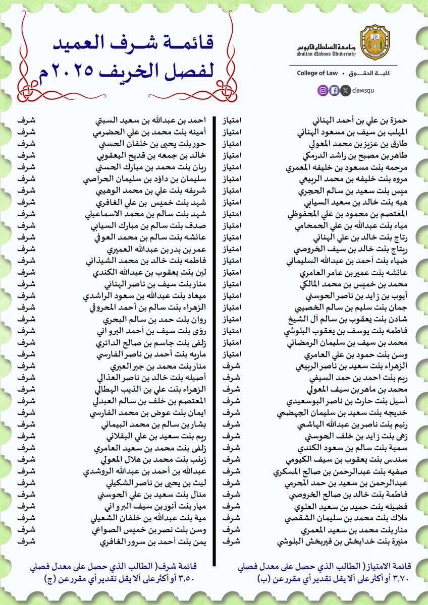 كلية الحقوق tweet media