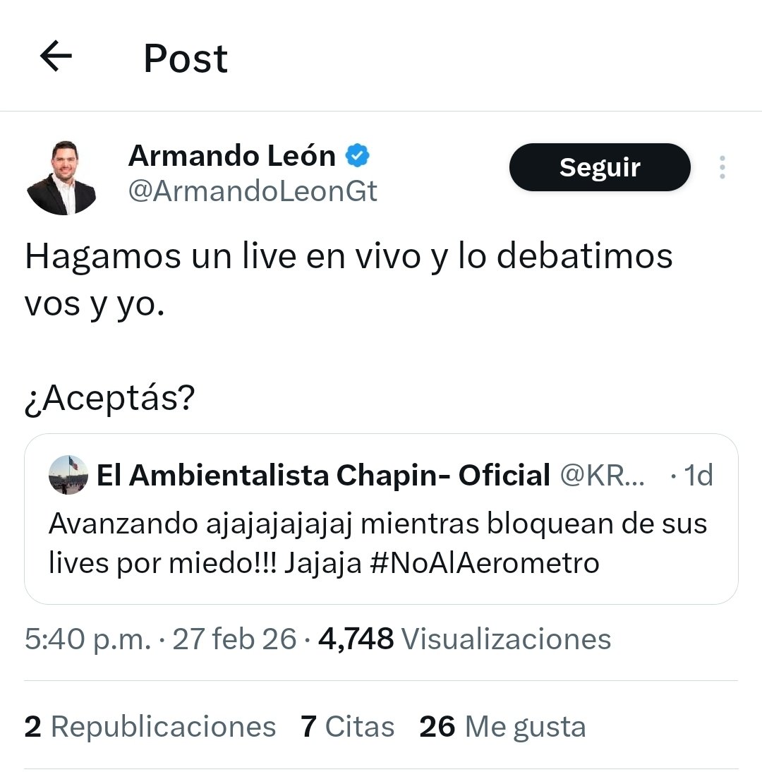 - Un ¿qué?
- Un live, en vivo. 
- Ya veo.
