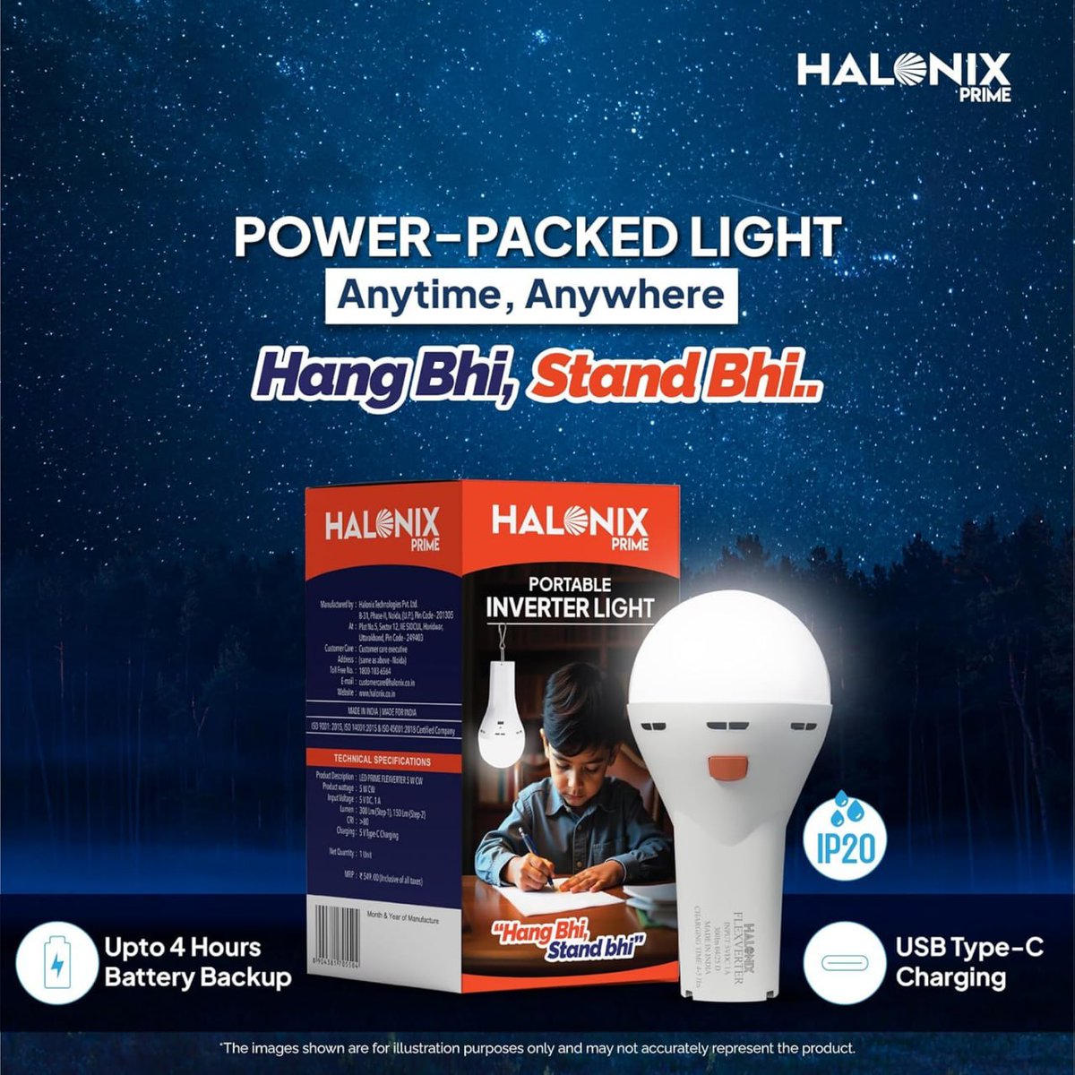 gearknowledge's tweet image. Halonix 5W Portable LED Torch + Bulb 2-In-1 Hanging Lantern @ 255

amzn.to/4cmRO92

#Amazon #Halonix #PortableLighting

View Full Details👇
mygk.shop/U1eZIHM