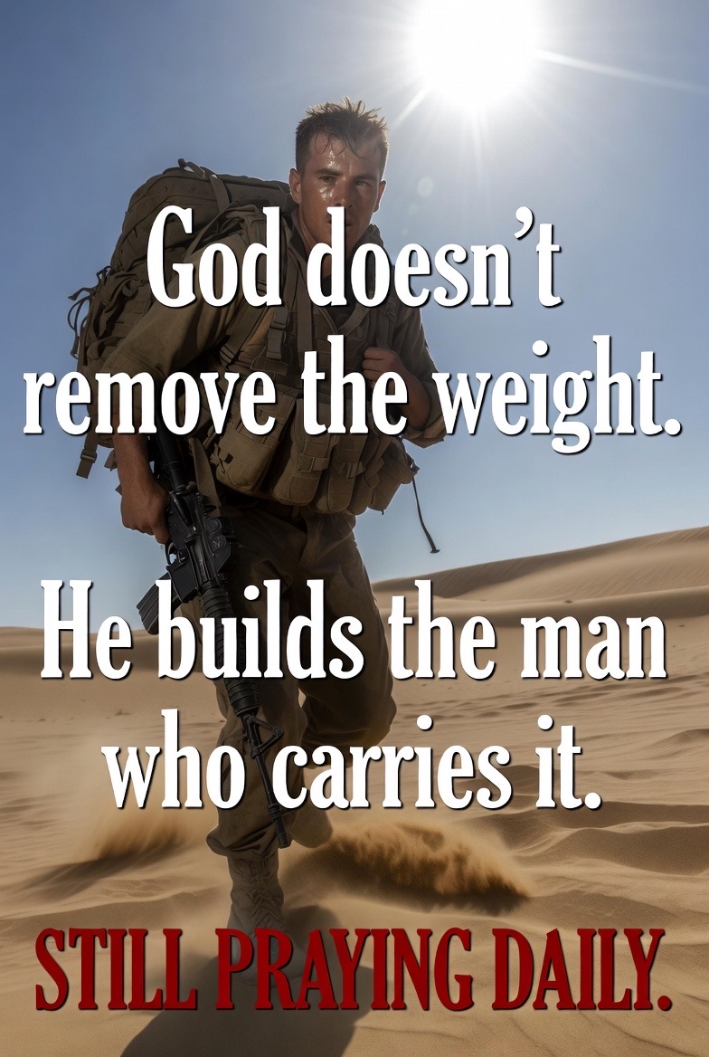 SFDMovement's tweet image. Some of you keep praying for the weight to disappear.

God doesn’t remove the weight.
He builds the man who can carry it.

That’s the difference.

Still praying.
Still standing.
Still dangerous.

#StayDangerous
#StillPrayingDaily
#SFDMovement