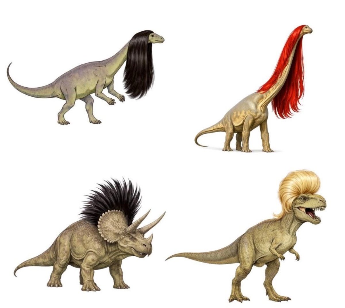 blognaointendo's tweet photo. Não há nenhuma evidência científica de que os dinossauros não eram assim https://t.co/rgYLmA0fol