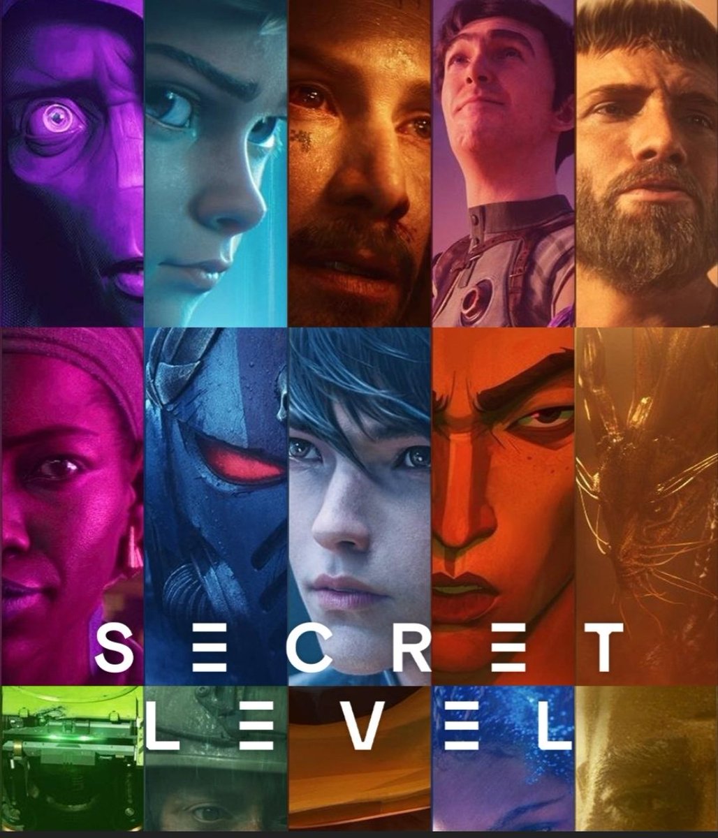 I might like SECRET LEVEL Amazon more than LOVE, DEATH &amp; ROBOTS Netflix
