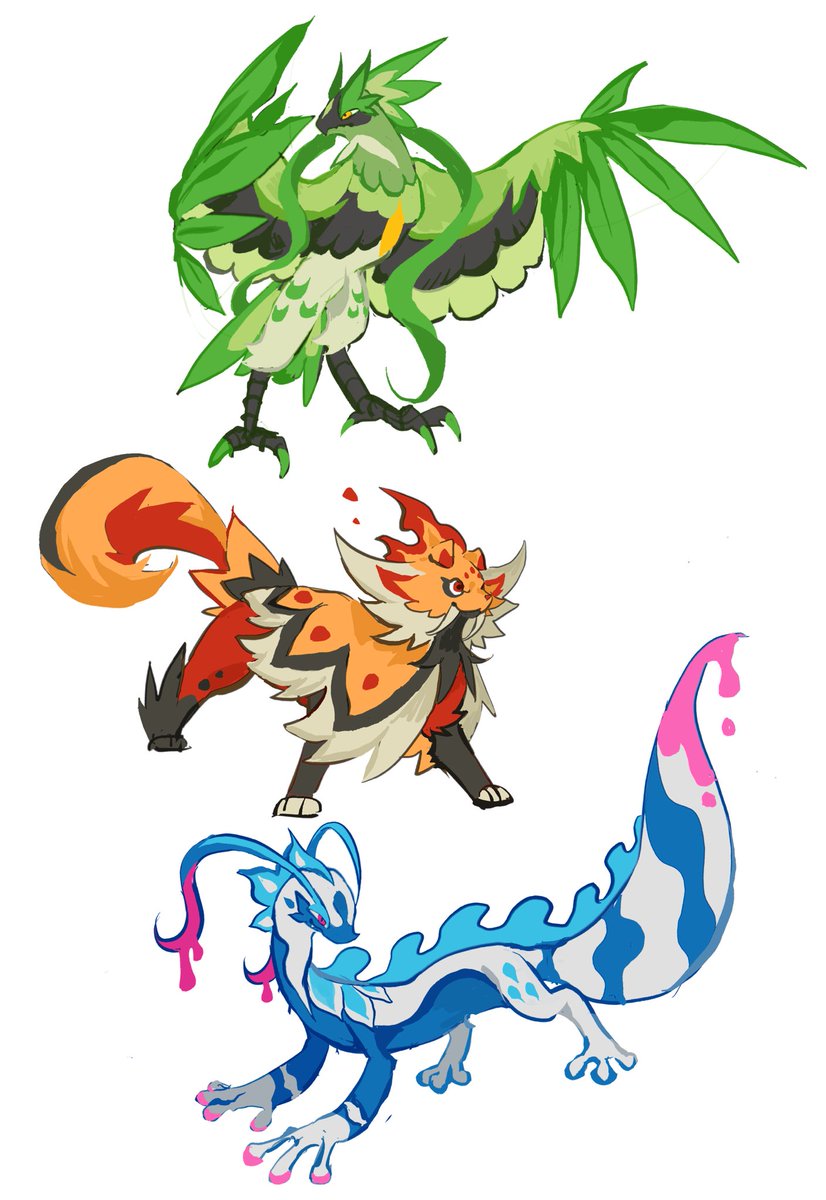 Some sketches base on the Garuda/Barong/Naga theory