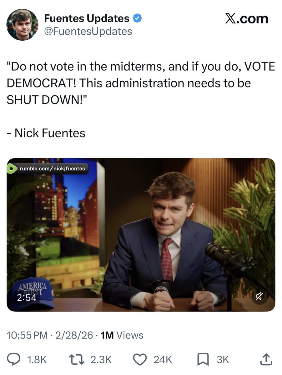 Imagine supporting this piece of shit. 

Imagine being this dumb.