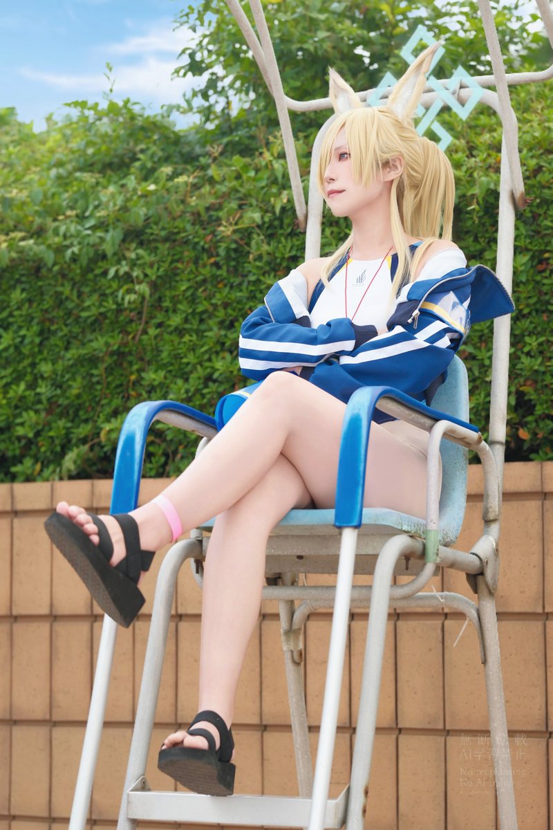 ブルアカコスプレ🌊カンナ(水着) photo:@kiriya_daytona