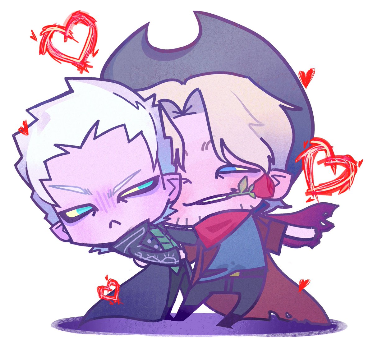 Mayo_bj2108's tweet photo. Shall we dance...?
#DMC #DV #Dmcdv #Dante #Vergil #devilmaycry https://t.co/okKP9tTc6C