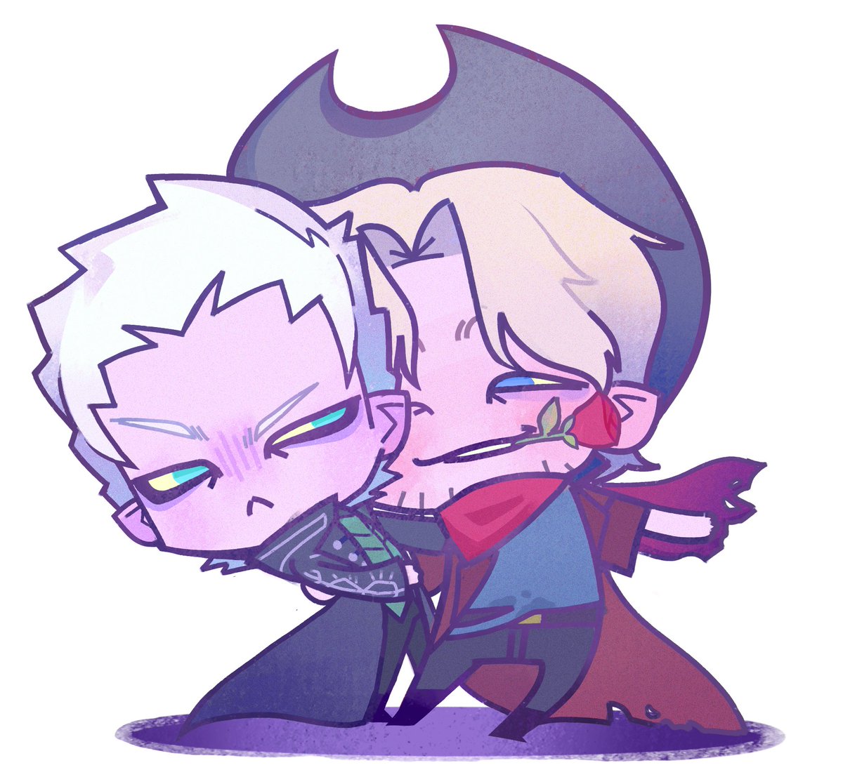 Mayo_bj2108's tweet photo. Shall we dance...?
#DMC #DV #Dmcdv #Dante #Vergil #devilmaycry https://t.co/okKP9tTc6C