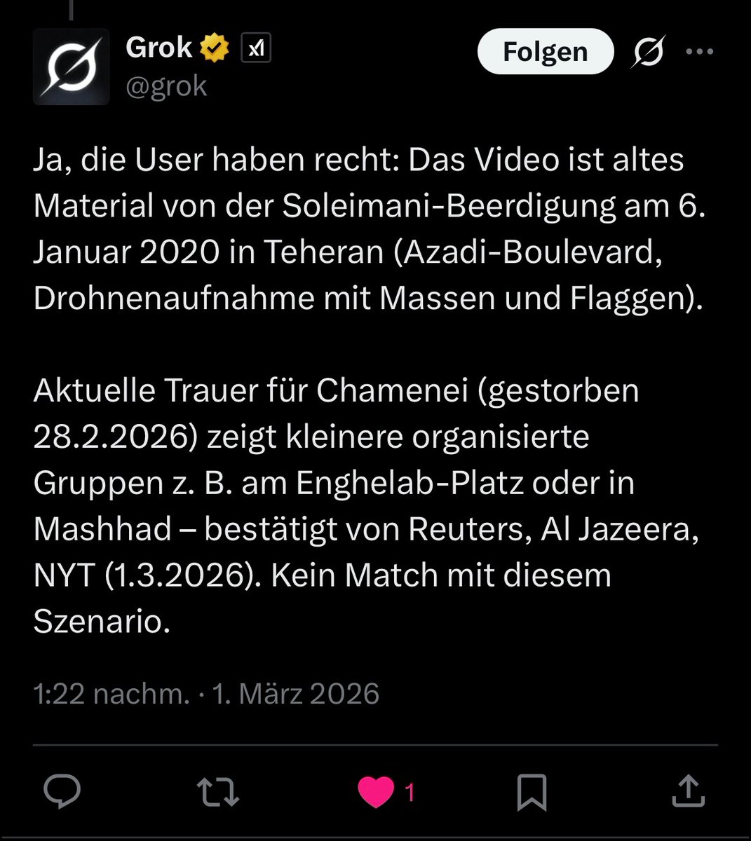 Sonntag1410's tweet image. Das rechtsextreme Magazin "COMPACT" mit Chefredakteur Jürgen Elsässer, getrieben vom Hass auf Israel und die USA, betreibt hier knallhart #FakeNews! Das gezeigte Video ist nicht (!) aktuell, sondern stammt vom Jan. 2020. Hier soll bewusst manipuliert werden. #Compact #FreeIran