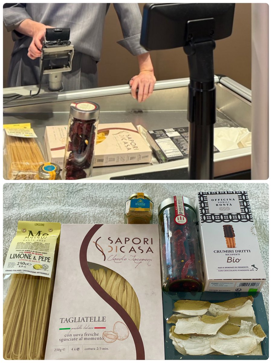 letoilejaune's tweet photo. Milano2026.2⑤
Eataly Milano Smeraldo

💛乾燥ポルチーニはOliveri Funghi porcini secchi extra 40g
💛ガラスのボトルに入っているのは乾燥フライドパプリカ そのままチップスみたいに食べるそう
💛瓶に入ったボッタルガのパウダーは美味しくて便利

#玉森裕太MODE
#玉森裕太  #ミラノ https://t.co/pd9R8HN7gV