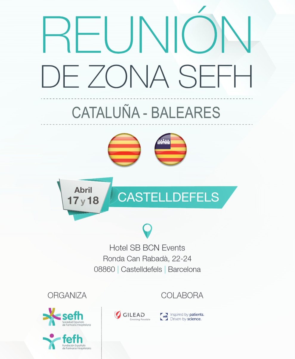 FortEduard's tweet photo. Sera un placer representar al Servicio de Farmacia del @ICO_oncologia en la próxima reunión de la zona Catalano-Balear de la @sefh_
🗓️ 17-18 abril 2026
🗺️ Castelldefels 
🏢 Hotel SB BCN
Oncohematologia y:
🧬 Farmacogenética
🎯 Farmacodinámica 
📈 Farmacocinética
@_SEOM @sehh_es https://t.co/XSH5aixpAr